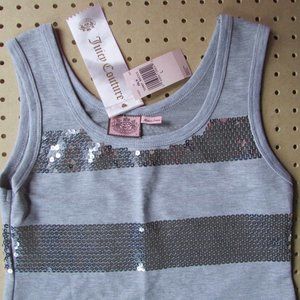 Juicy Couture Sequin Dress Grey